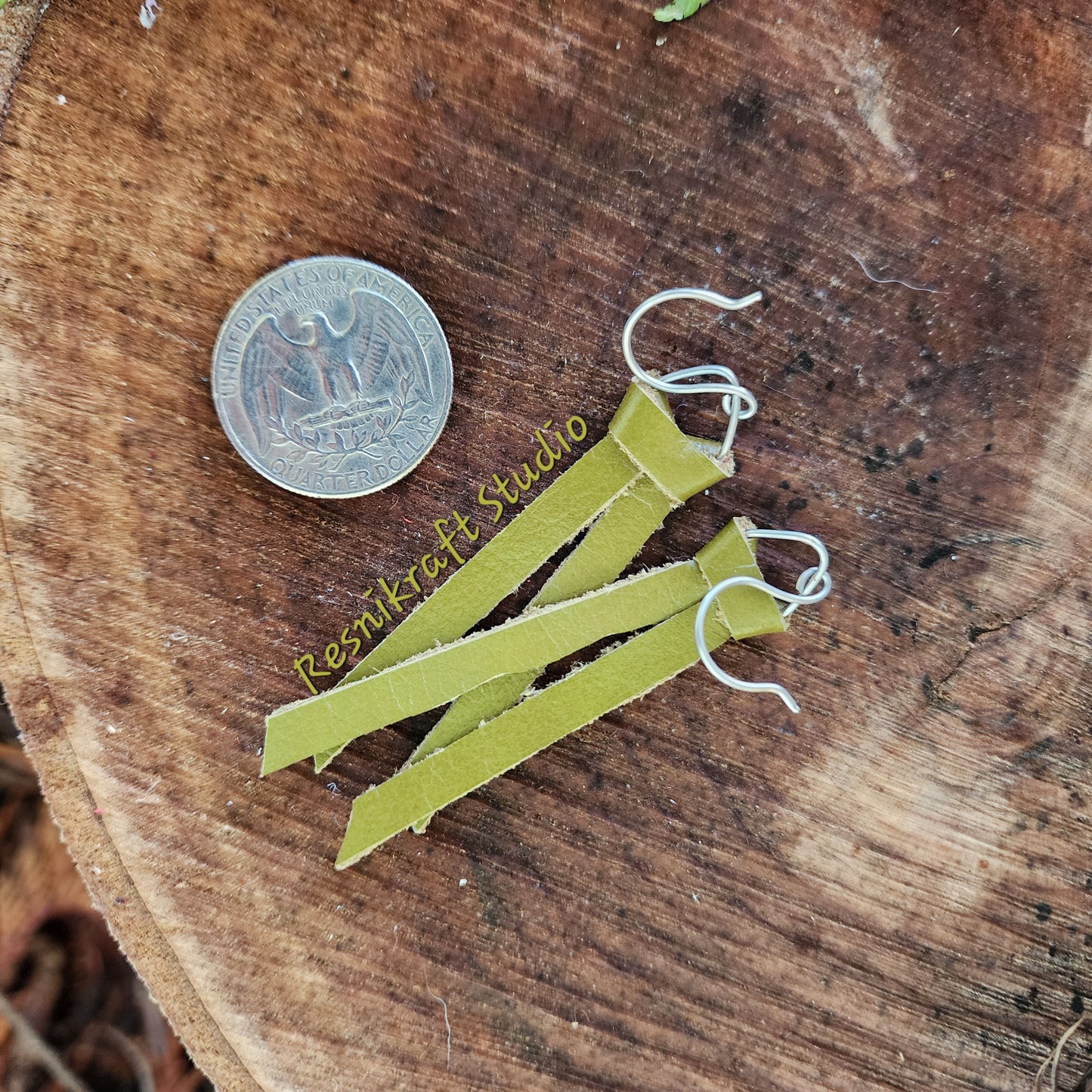 Larks Head Knot Earrings