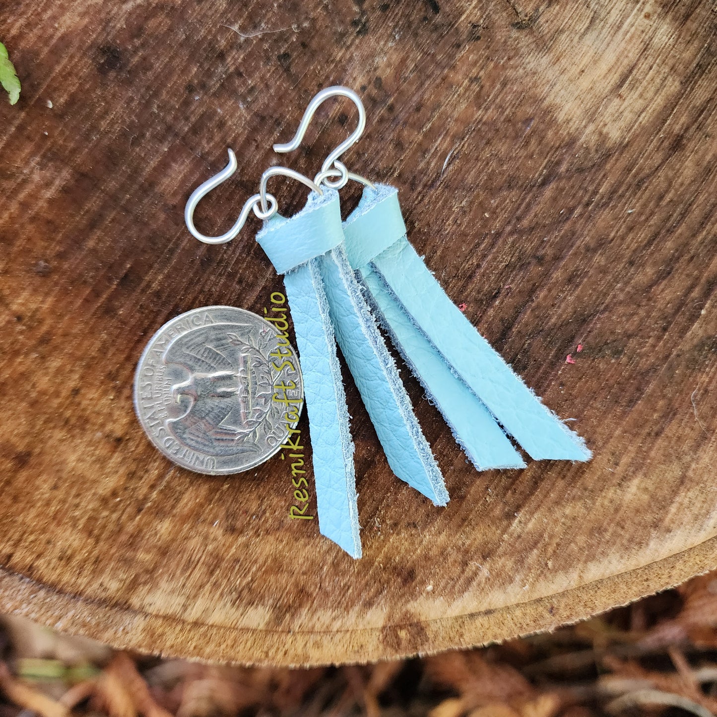 Larks Head Knot Earrings
