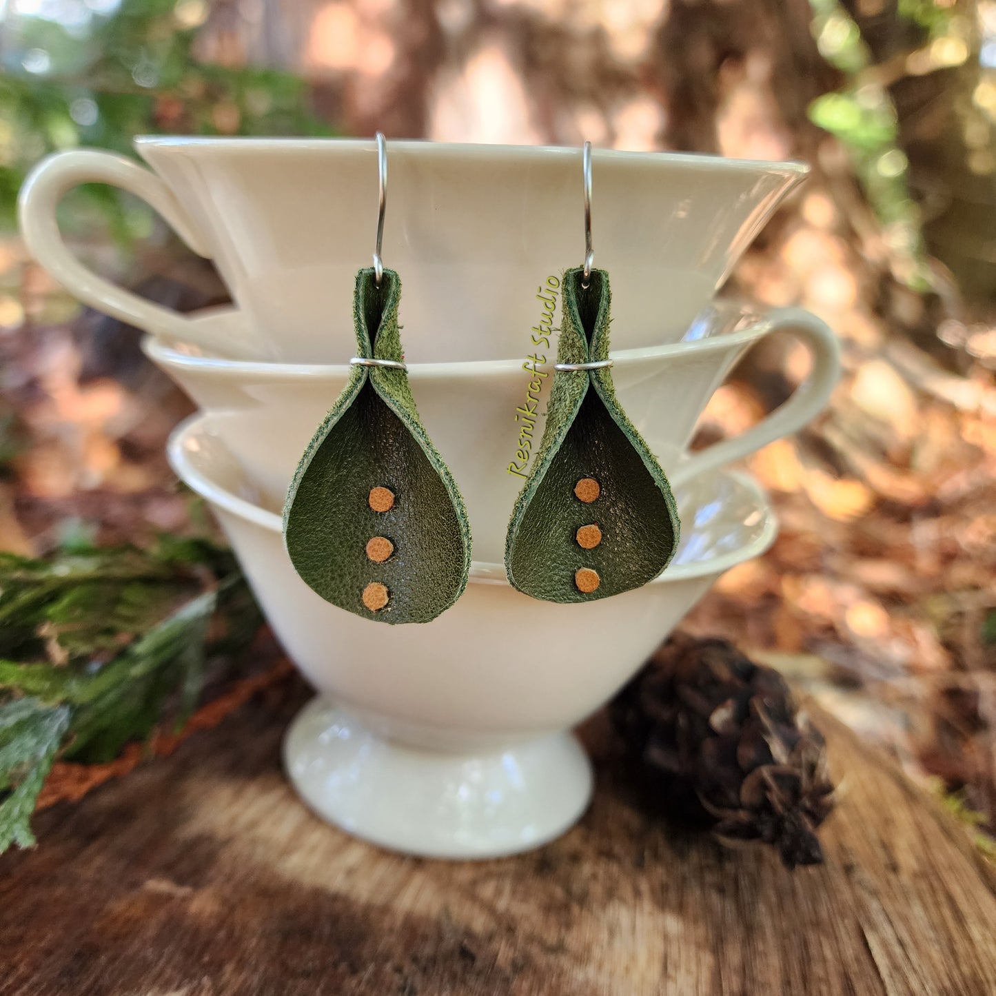 Drops and Dots Earrings