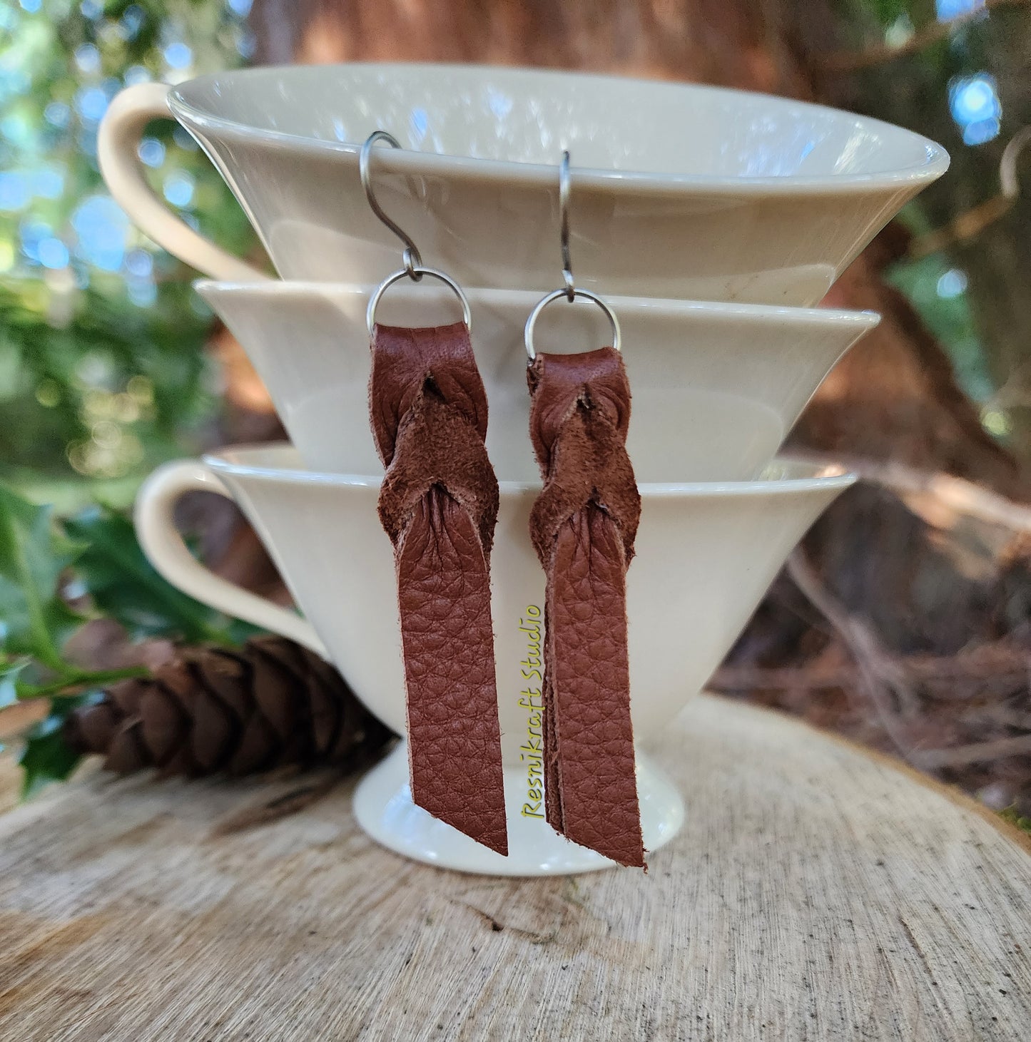 Bleed Knot Earrings