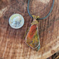 Wire Wrapped Petrified Wood 1